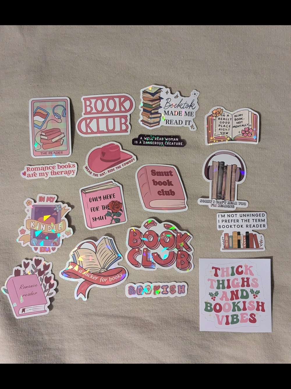 Book-themed Stickers